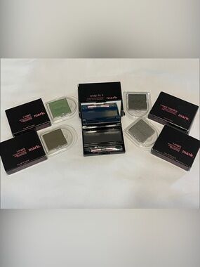 mark. Green and Gray Single Eyeshadow Sets